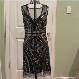 1920’s Art Deco beautiful Great Gatsby dress